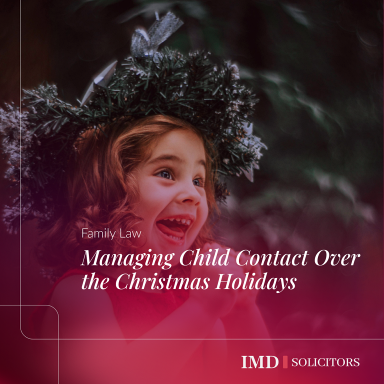 Managing Child Contact Over the Christmas Holidays