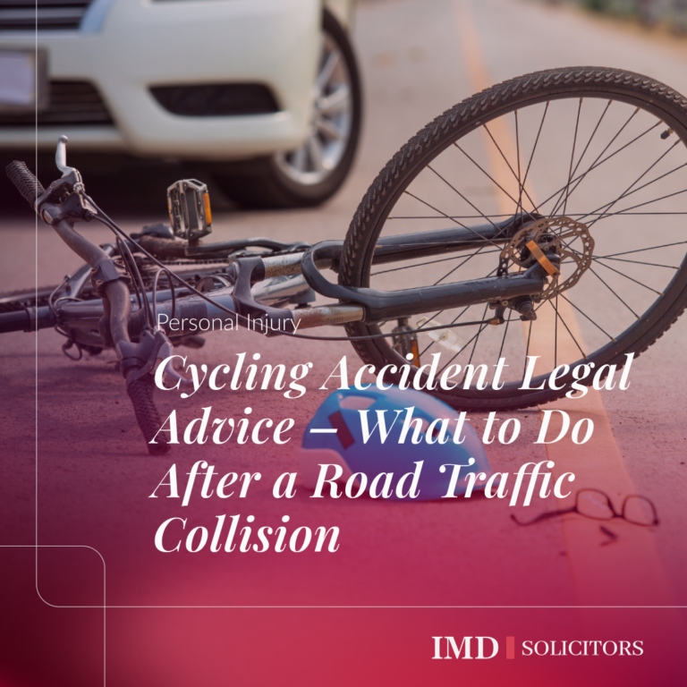 Cycling Accident Legal Advice – What to Do After a Road Traffic Collision