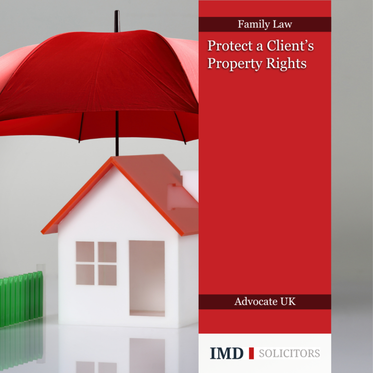 At IMD Law, we understand that family disputes can sometimes escalate to critical legal issues, requiring swift and decisive intervention. In a recent case, our expert family law team acted urgently to prevent the unauthorised sale of a family home—ensuring that our client’s financial interests were safeguarded.