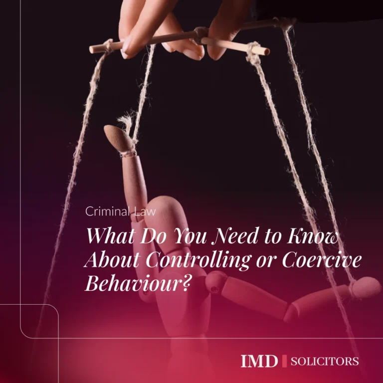 What Do You Need to Know About Controlling or Coercive Behaviour?